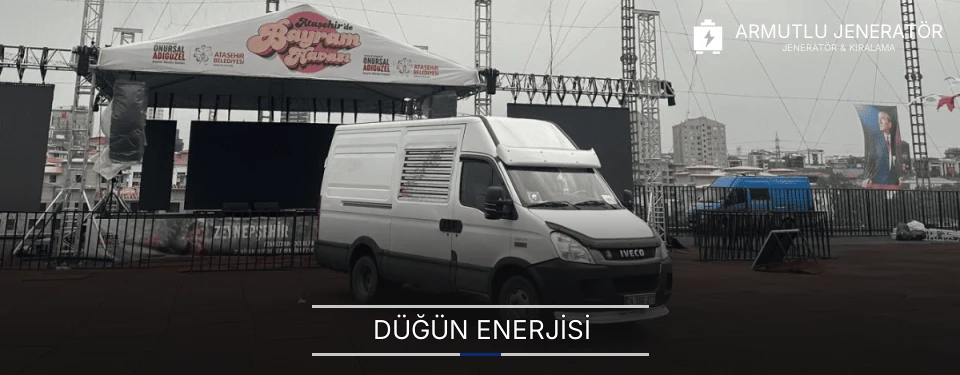 Armutlu Düğün Jeneratör Kiralama Firmaları